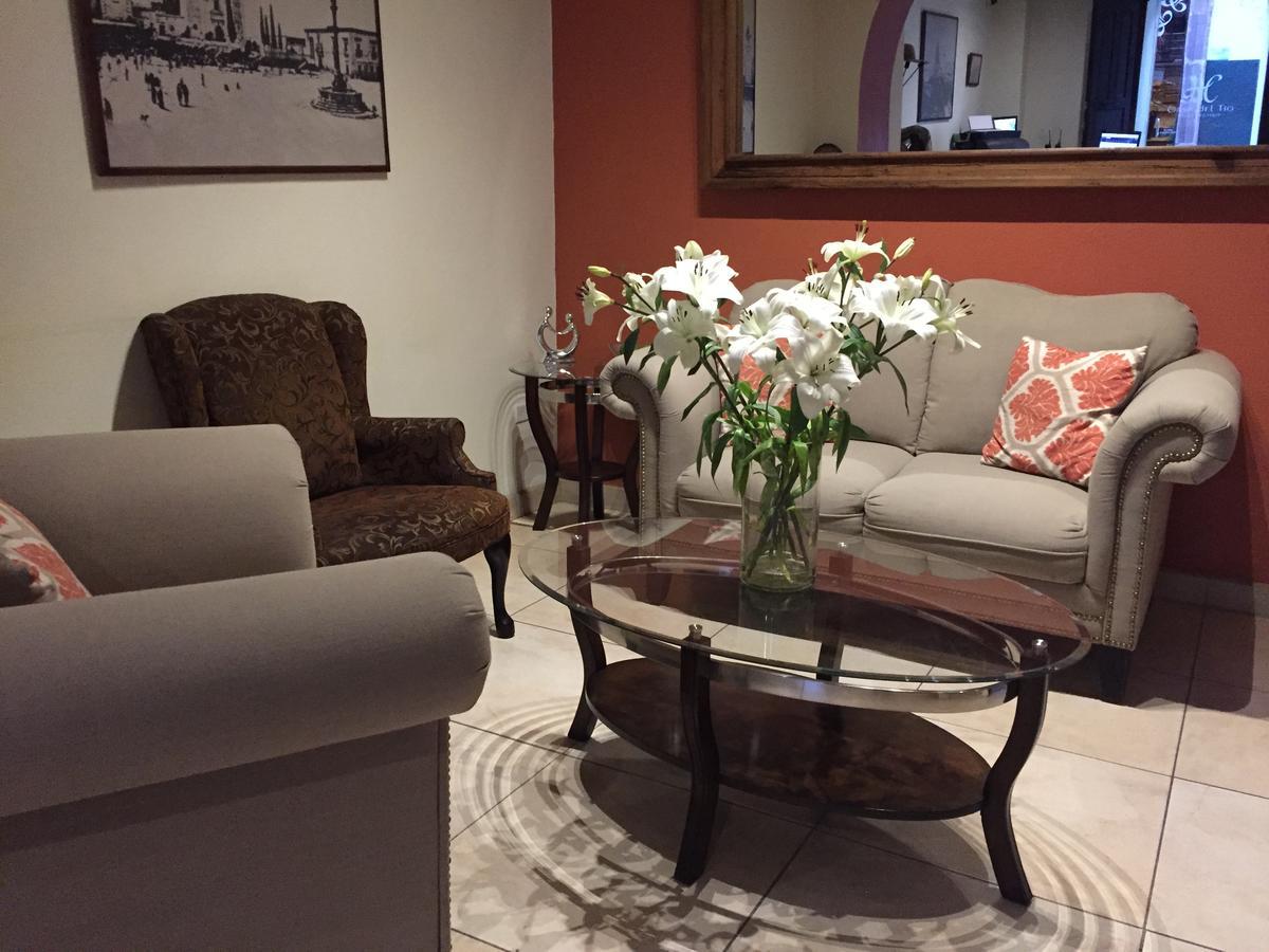 Casa Del Tio Hotel Boutique Σαν Μιγκέλ ντε Αγιέντε Εξωτερικό φωτογραφία The lobby of the hotel