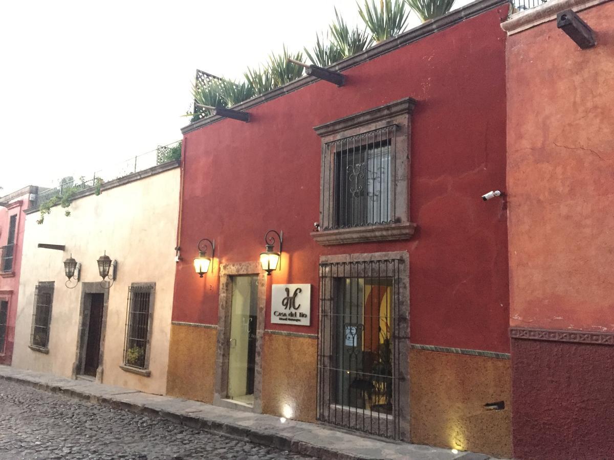 Casa Del Tio Hotel Boutique Σαν Μιγκέλ ντε Αγιέντε Εξωτερικό φωτογραφία Restaurant AC